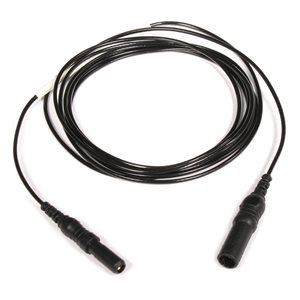 KING Interconnection Cable 1.5mm Female TP Conn. to Male TP Conn. Length 36” (91 cm) Black, Qty 1
