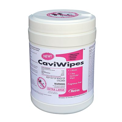 CaviWipes1 XL, 65 wipes / Canister, Qty 1