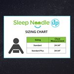 Sleep Noodle UP Positional Sleep Aid, Standard Plus, Qty 1